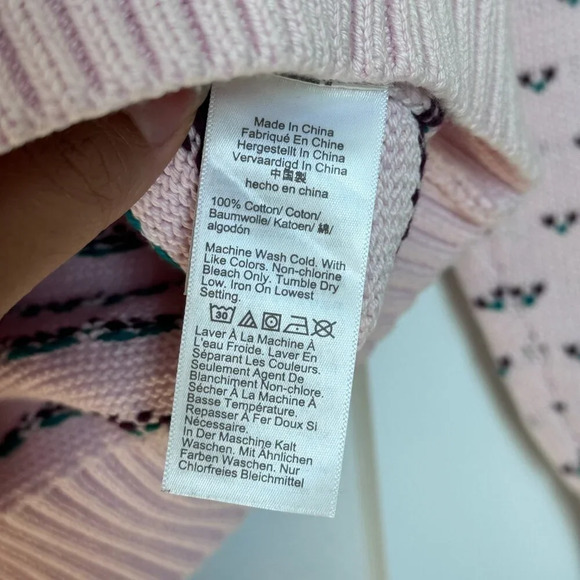 J. Crew Heritage Cotton Sweater in Bird's-eye Stitch - Picture 7 of 9